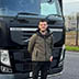 Jack Small passes his LGV Class 2 test